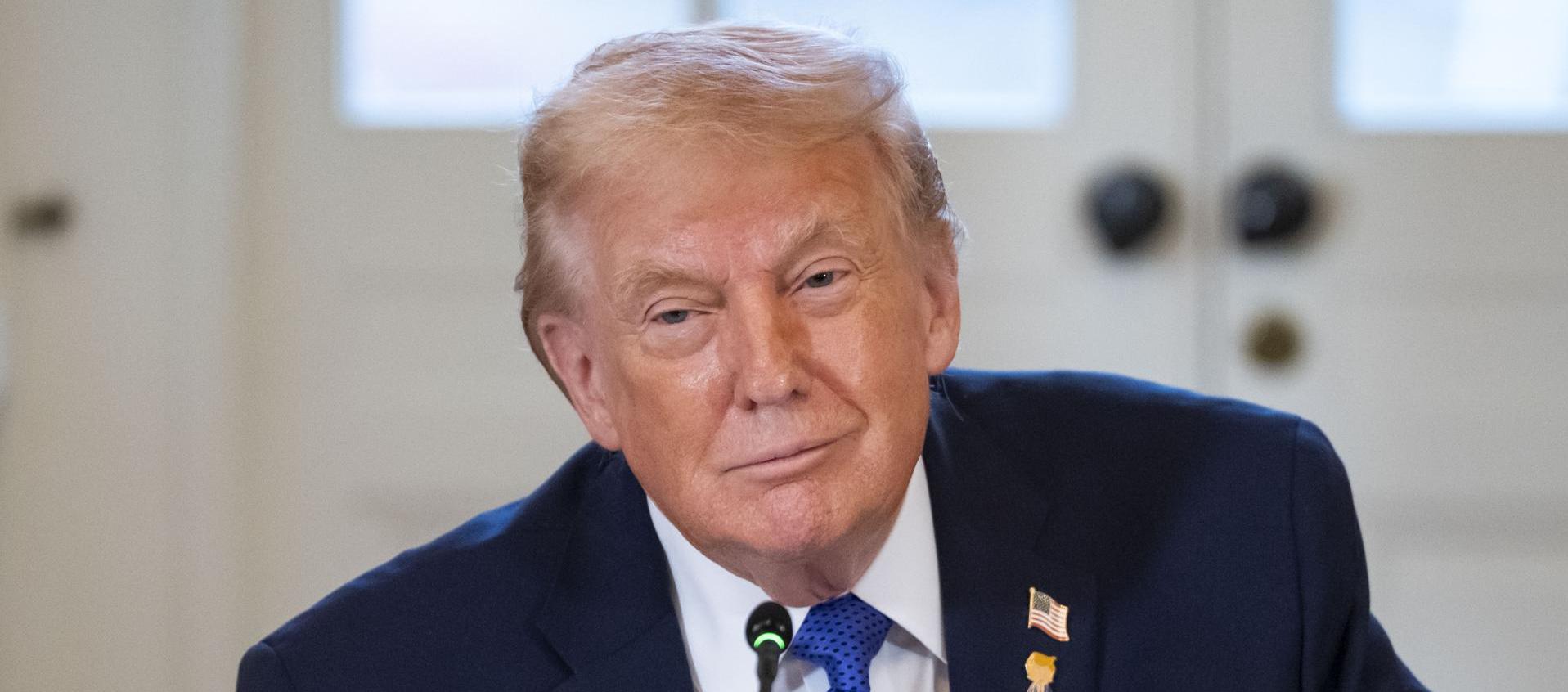 El Presidente de EE.UU., Donald Trump.