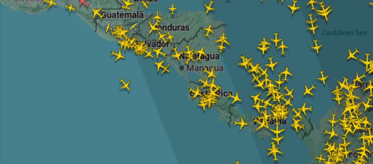 Espacio Aéreo en el Pacífico