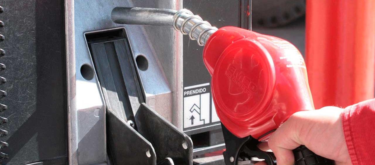 Estación de combustible.