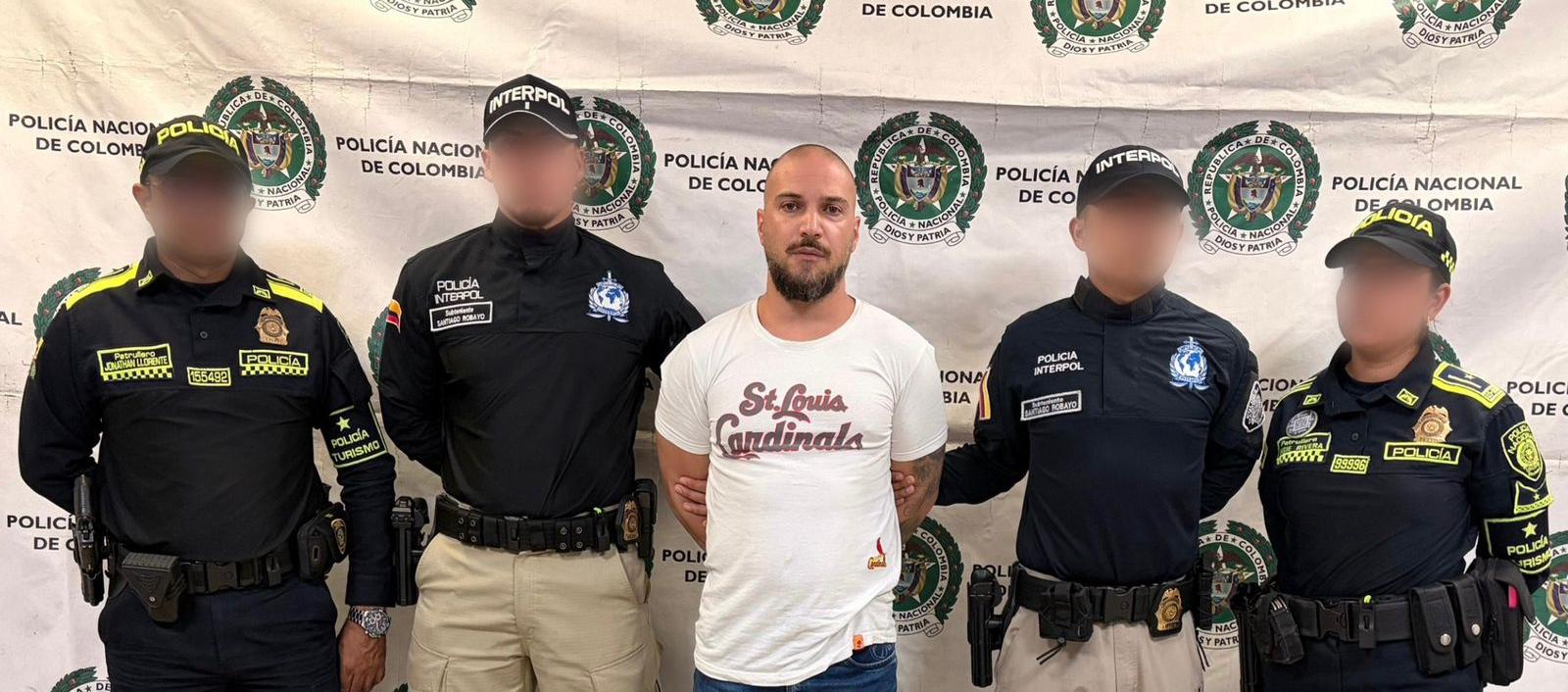 Tolga Korkut capturado por las autoridades en Barranquilla. 