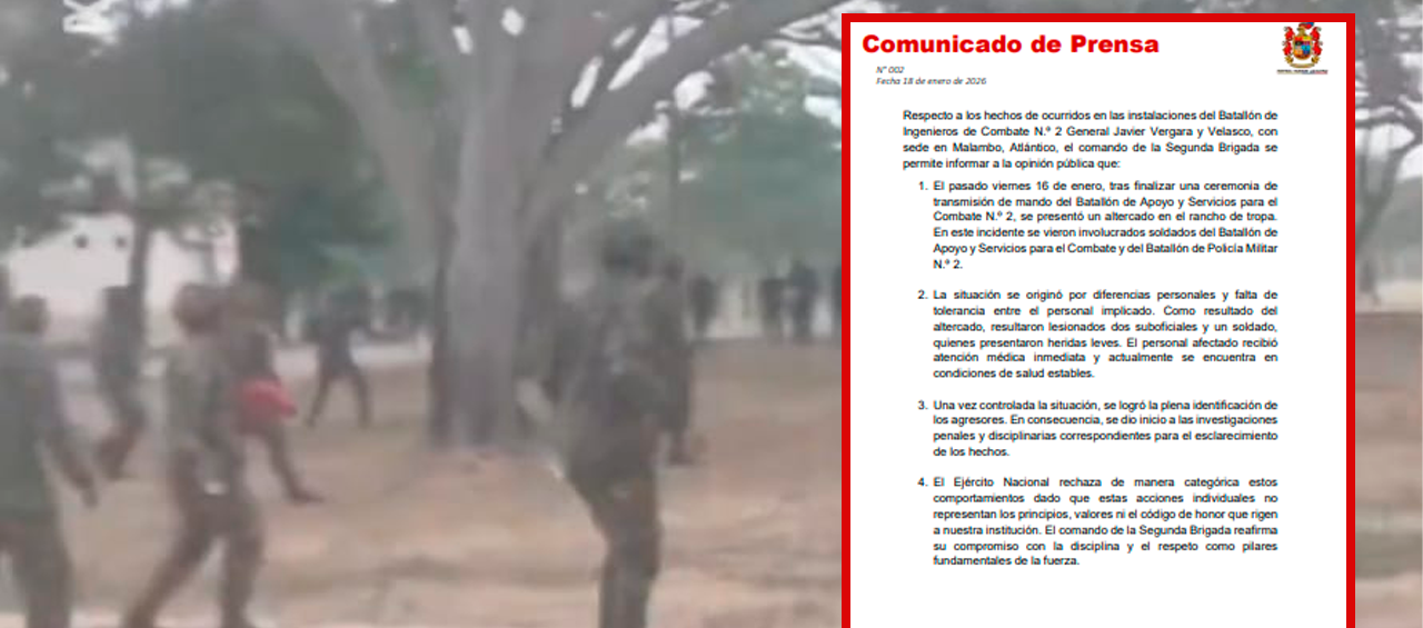 Batalla campal en el Vergara y Velasco de Malambo