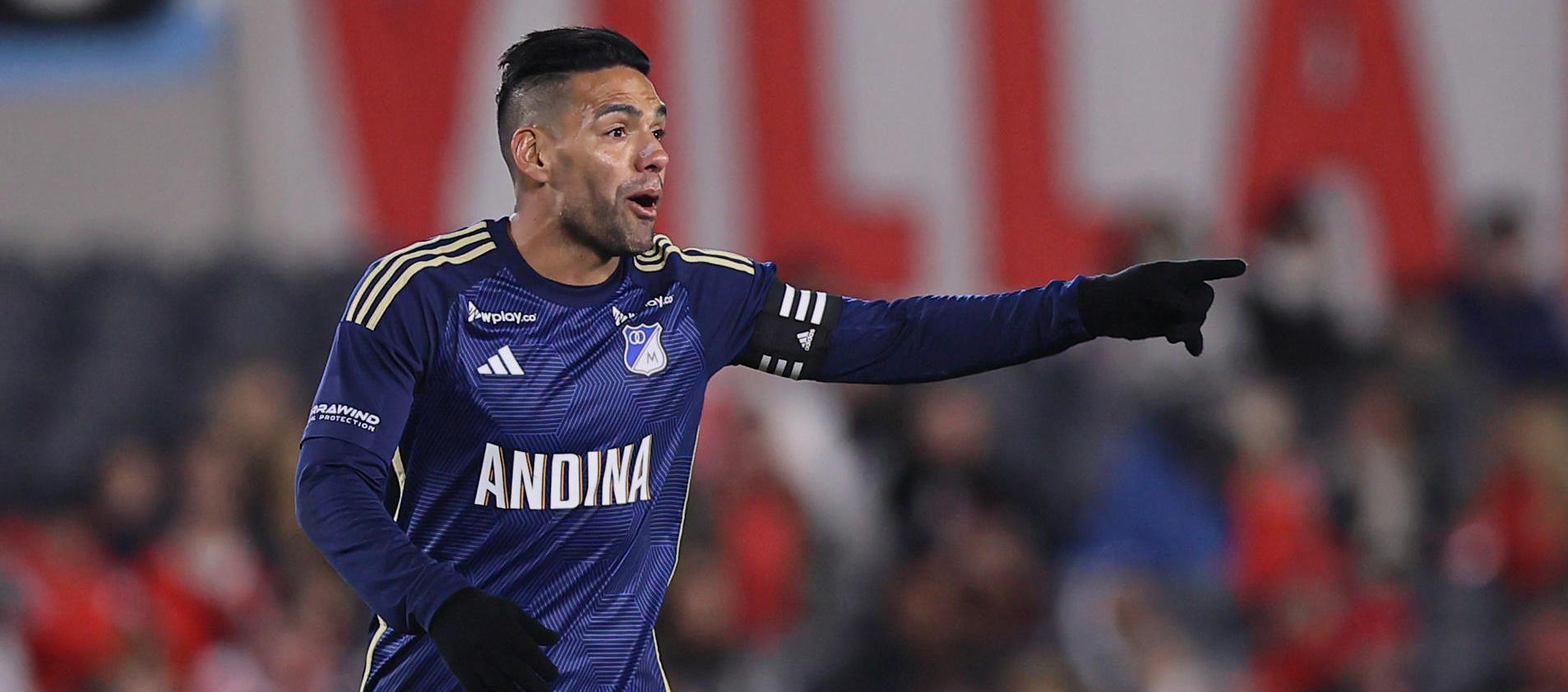 Radamel Falcao, delantero de Millonarios.