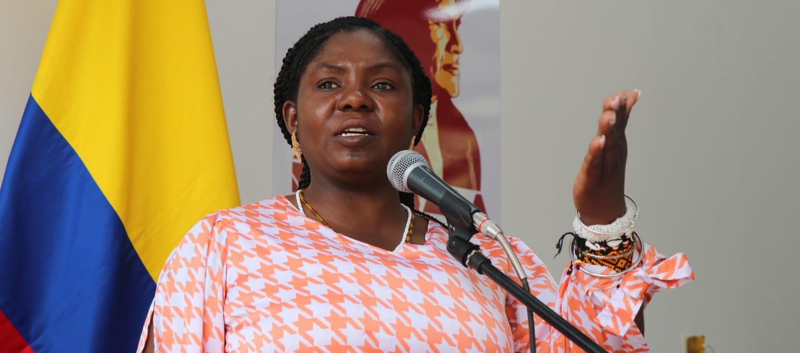 Francia Márquez, Vicepresidenta de Colombia. 