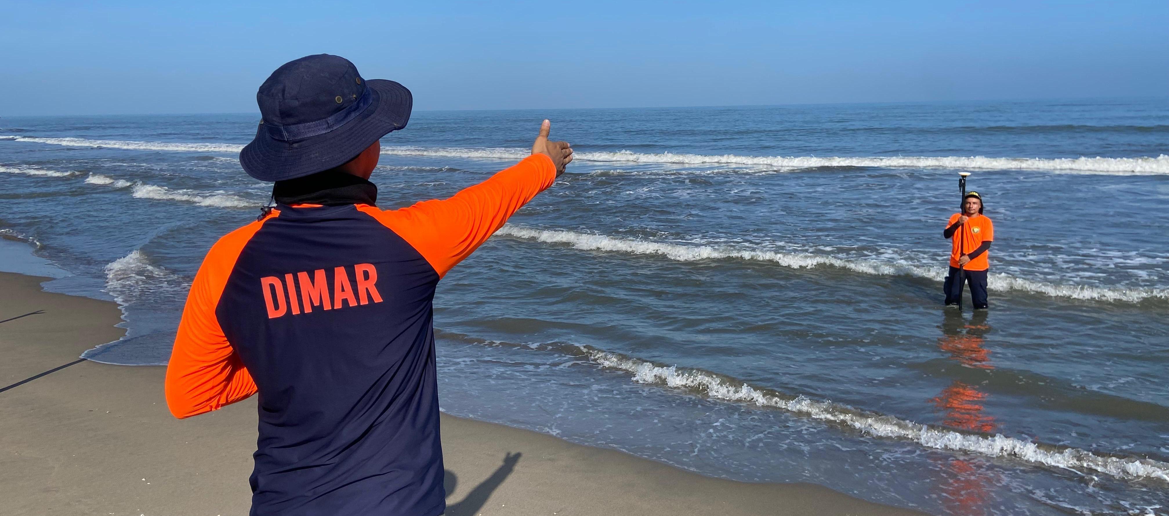 Fuertes vientos en el Atlántico.