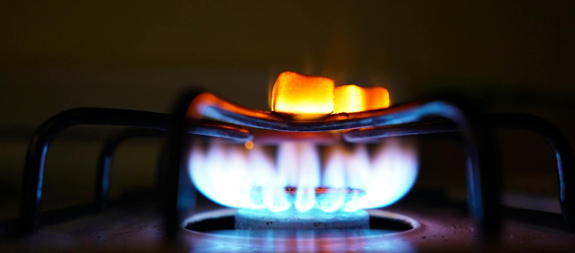 Imagen de referencia de gas. 