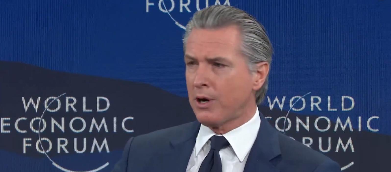 El gobernador de California, Gavin Newsom.