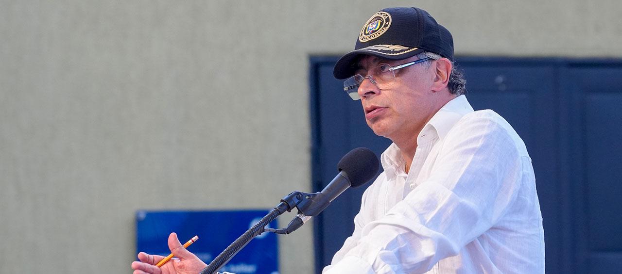 Gustavo Petro, Presidente de Colombia. 
