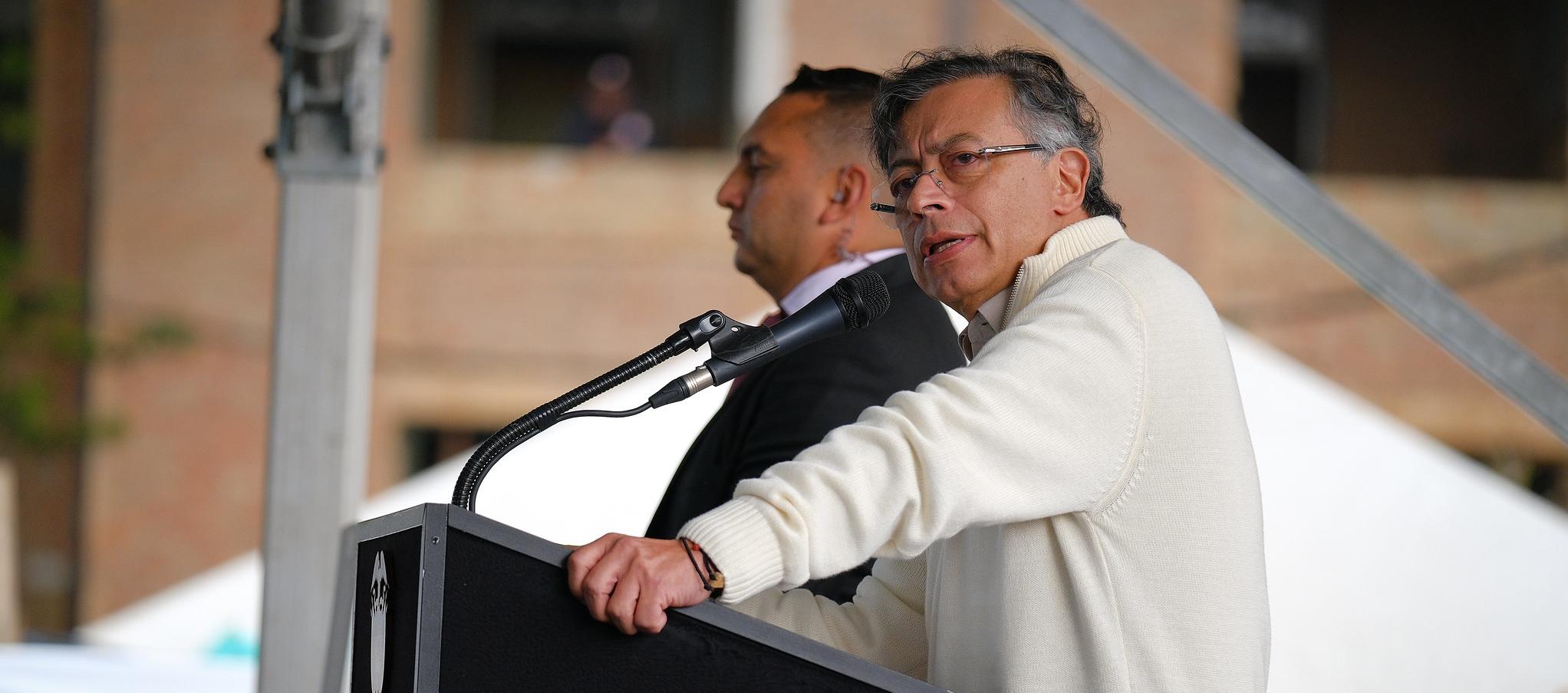 Gustavo Petro, Presidente de Colombia. 