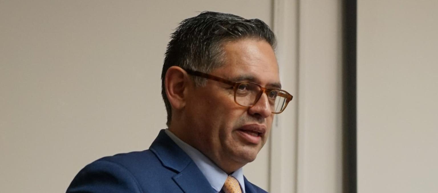 Mateo Estrella, viceministro de turismo ecuatoriano.