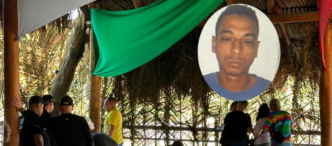 Harold Andrés Romero García fue asesinado esta tarde en el mencionado restaurante.