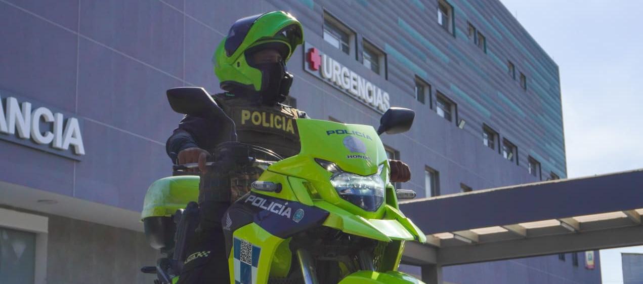 Uno de los heridos fue trasladado al Hospital General de Barranquilla. 