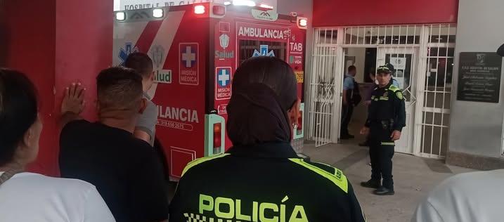 Los hermanos fueron llevados inicialmente al Hospital de Galapa.