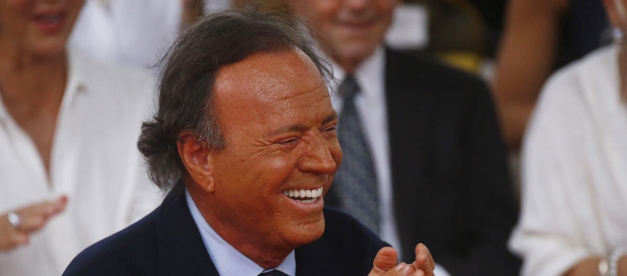 El cantante Julio Iglesias.