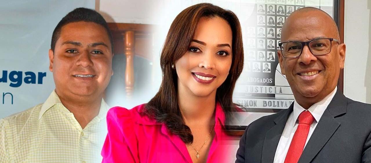 Juan Sebastián Mendoza; Vanessa Hernández; Edwin Figueroa.