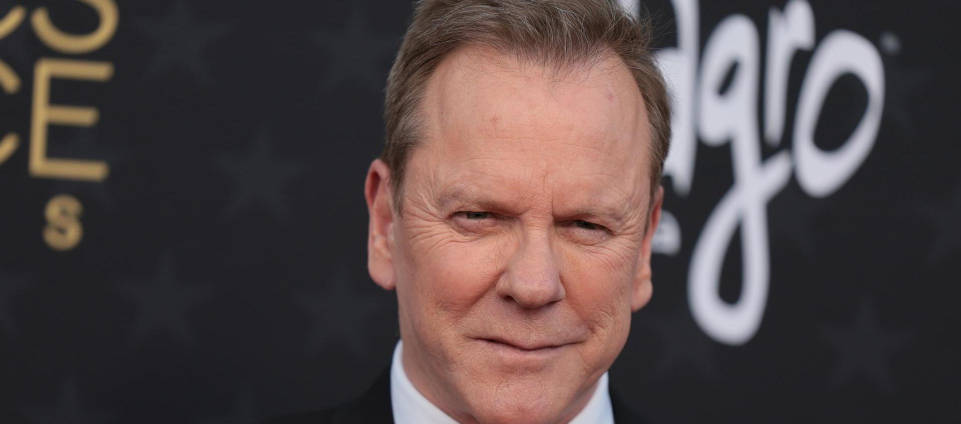 El actor Kiefer Sutherland.