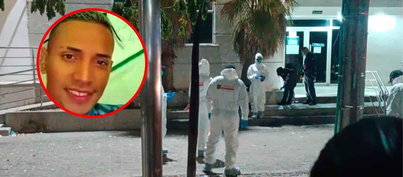 Leonardo David Sánchez Zea, la víctima.