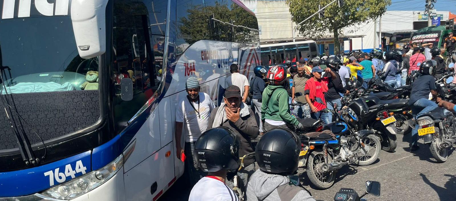 El accidente ocurrió en la prolongación de Murillo, a la altura de la bomba La Estrella. 