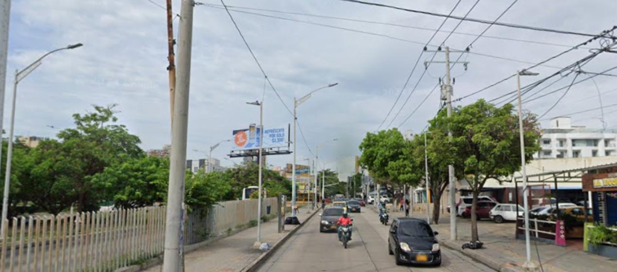 El ataque sicarial ocurrió en la calle 74, entre carreras 44 y 45.
