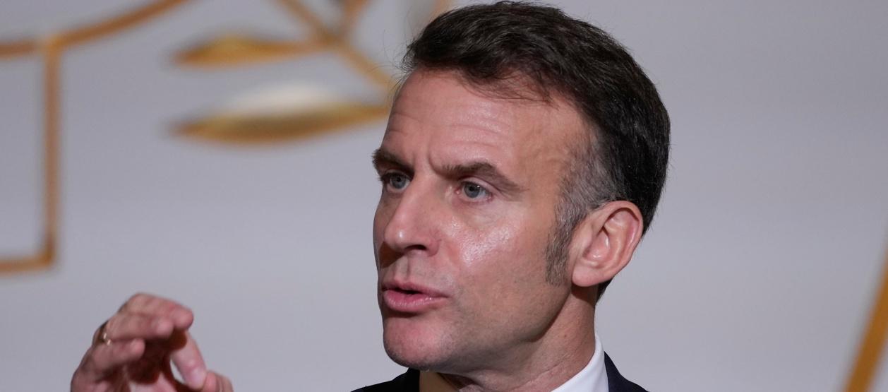 El presidente de Francia, Emmanuel Macron.