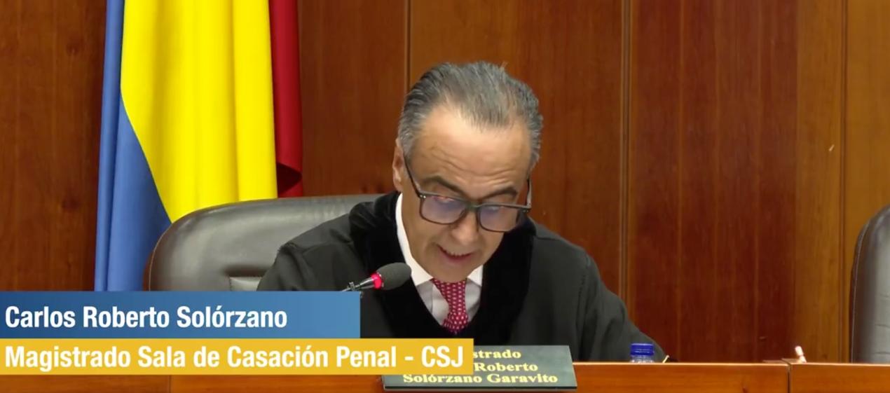 Magistrado Carlos Roberto Solórzano