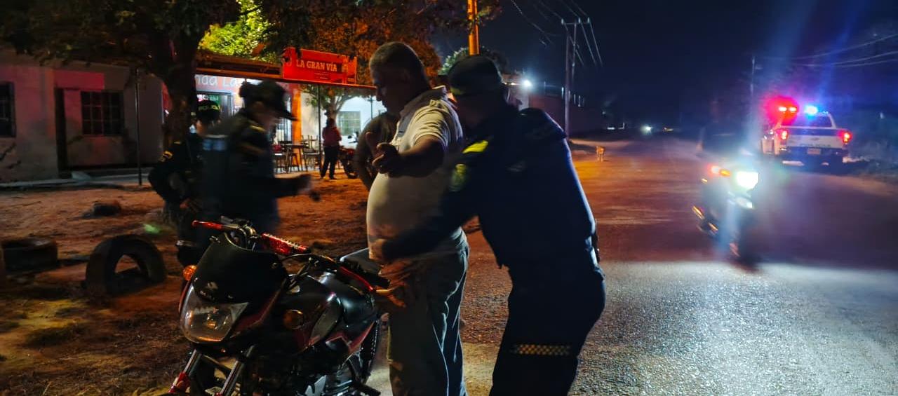 Operativos de la Policía en Baranoa