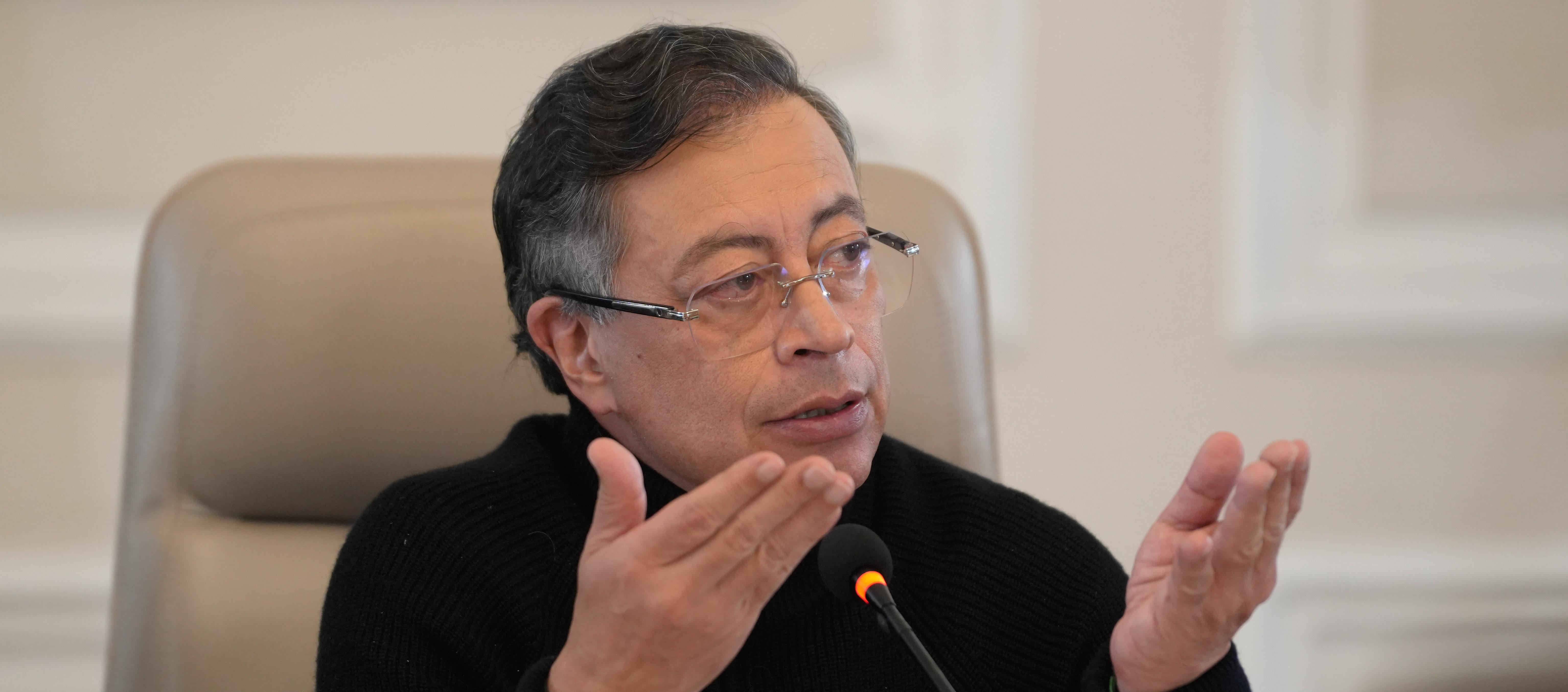  El Presidente Gustavo Petro.