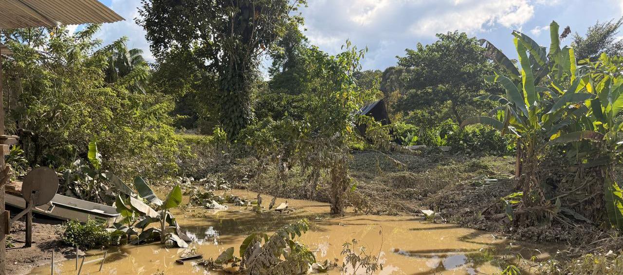Panorama en Santa Bárbara, Nariño.