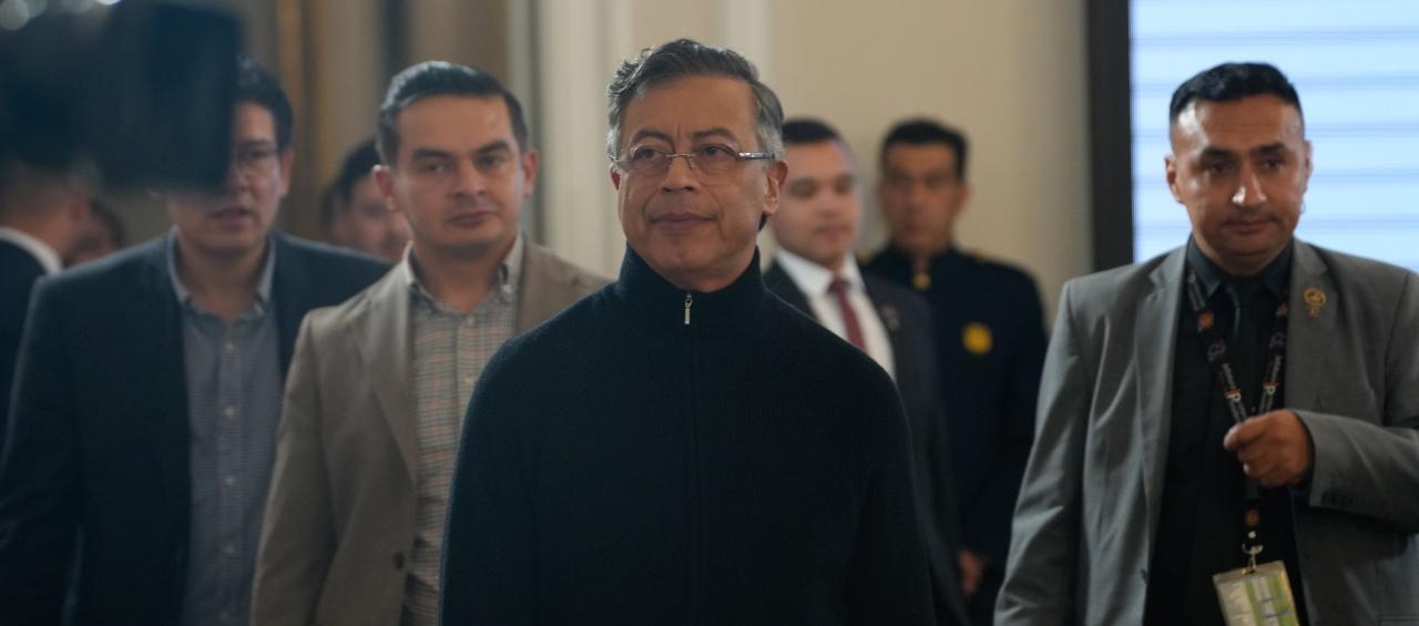 El Presidente de la República, Gustavo Petro.