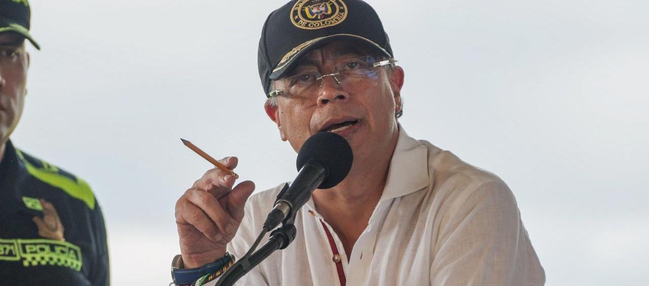 Gustavo Petro, Presidente de Colombia. 