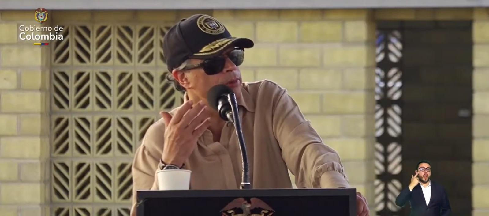 El Presidente Gustavo Petro.