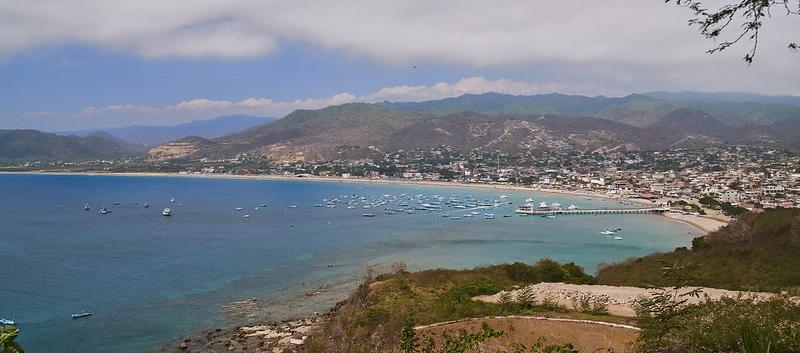 Playa del municipio de Puerto López, de la provincia de Manabí. 