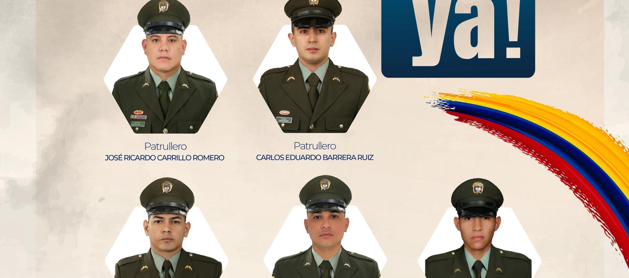 Policías secuestrados.