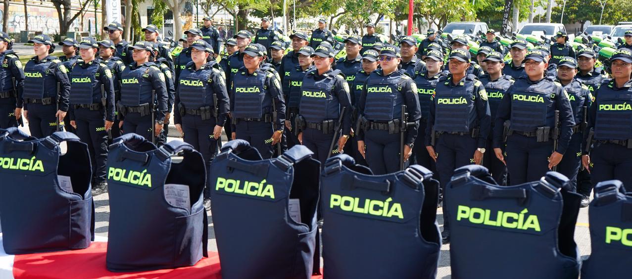 Los unidades de Policía pasarían de 600 a 1.500 en el nuevo comando de la Policía Metropolitana Soledad-Malambo. 