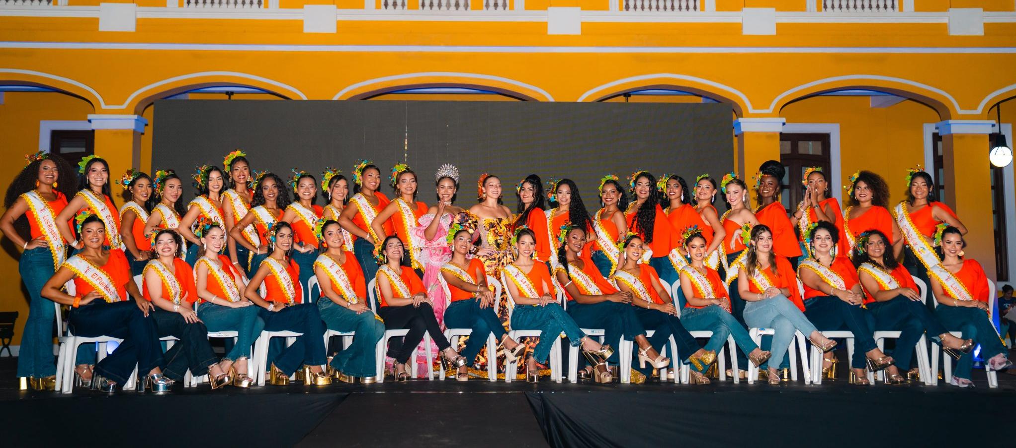 Reinas populares del Carnaval de Barranquilla.