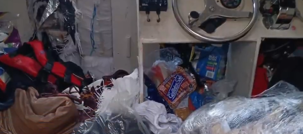 Incautación de cocaína. 