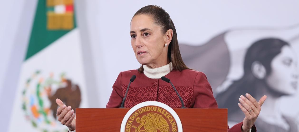 La presidenta de México, Claudia Sheinbaum.