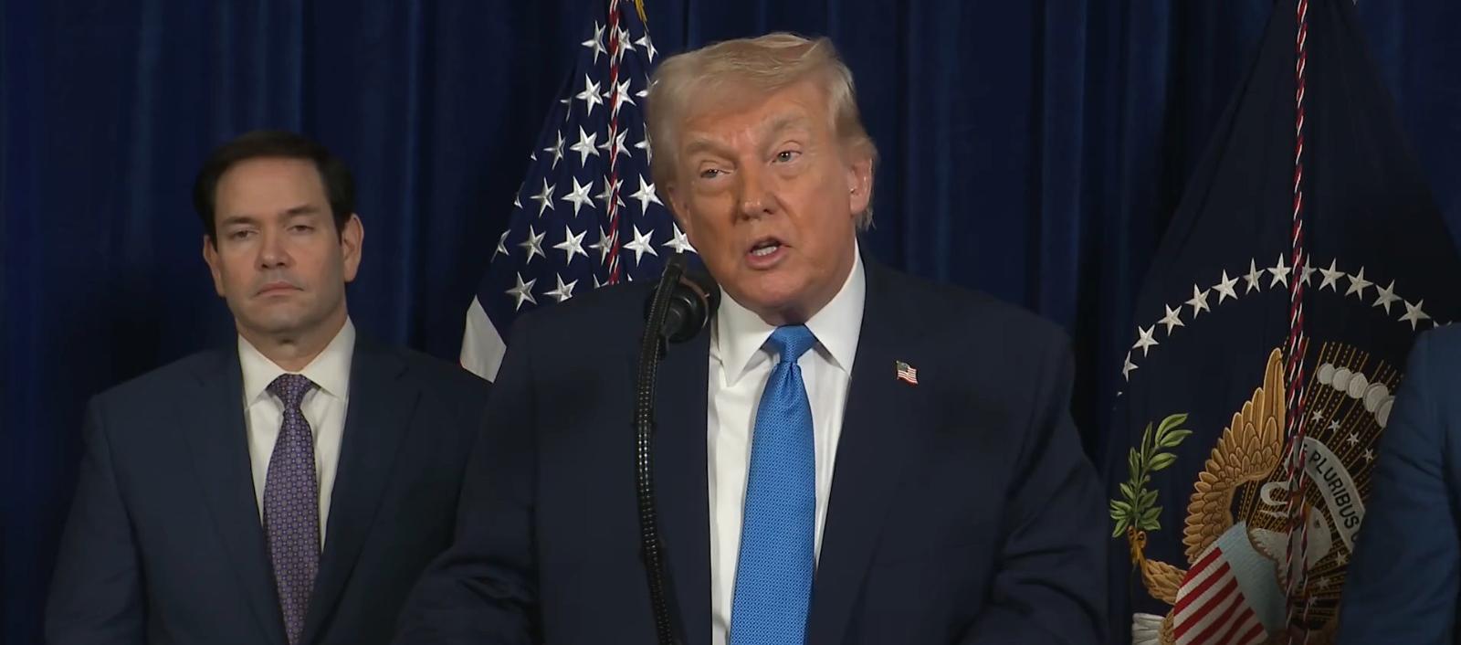 El presidente estadounidense, Donald Trump.