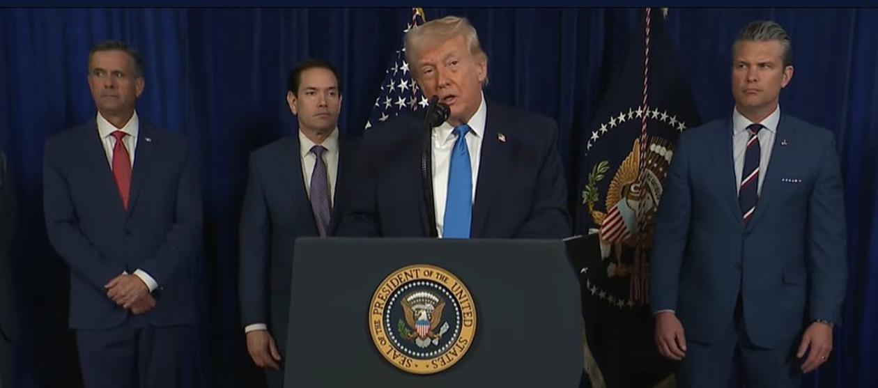 El Presidente de Estados Unidos, Donald Trump.