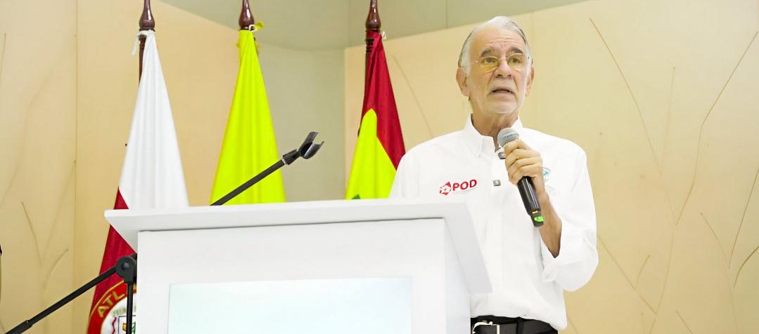 El Gobernador del Atlántico, Eduardo Verano.