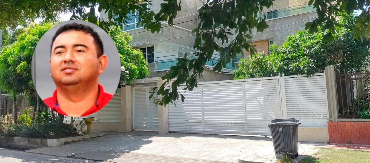 Vivienda donde cumple su pena Jorge Luis Alfonso López, hijo de Enilce López.