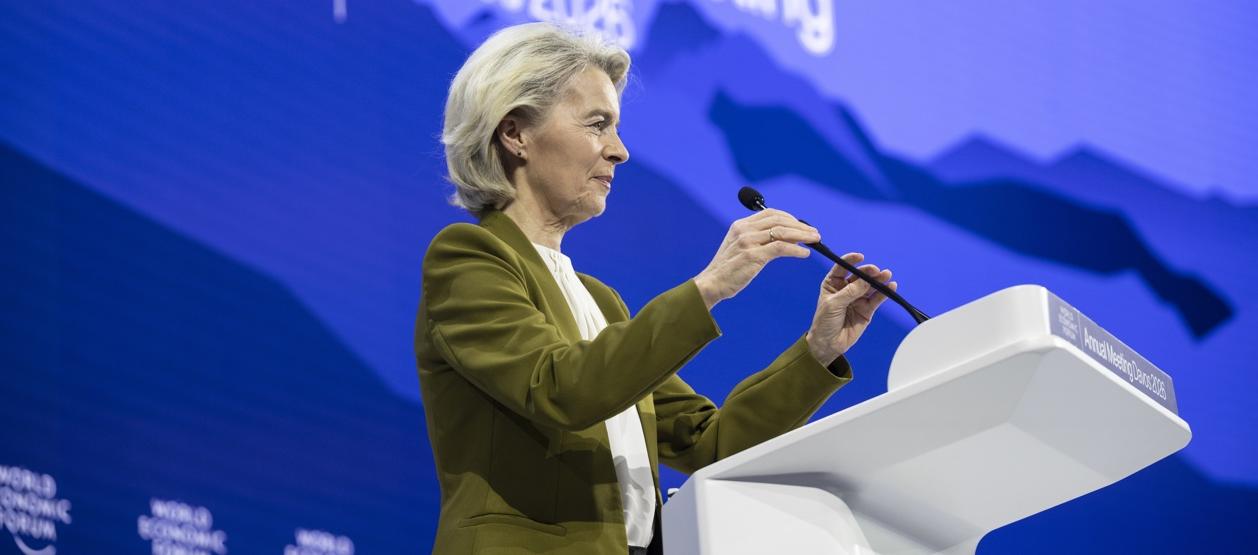 La presidenta de la Comisión Europea, Ursula von der Leyen.
