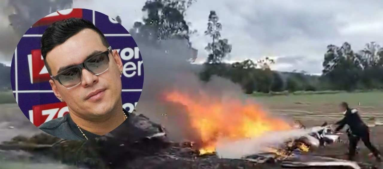 Accidente en donde murió Yeison Jiménez.