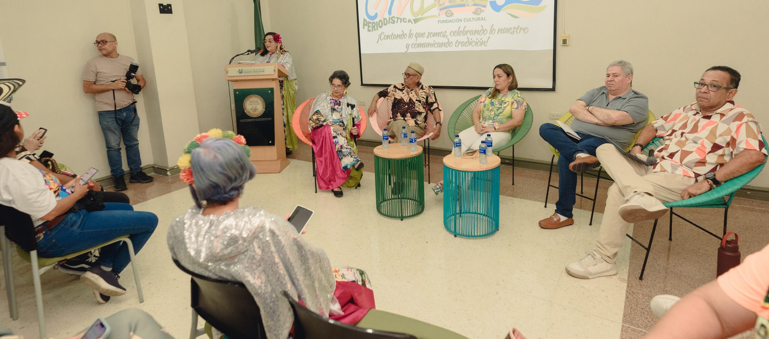 Imagen del conversatorio.