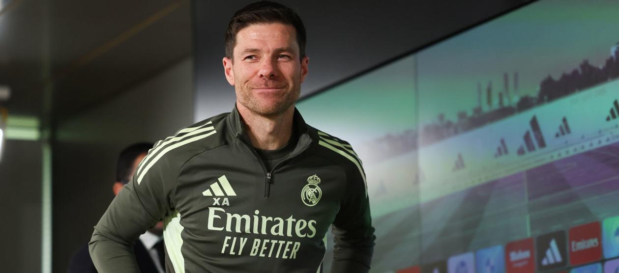 Xabi Alonso, entrenador del Real Madrid. 