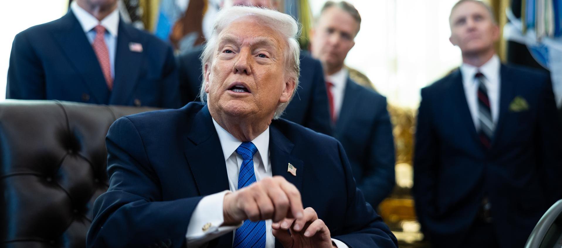 Donald Trump, Presidente de Estados Unidos.