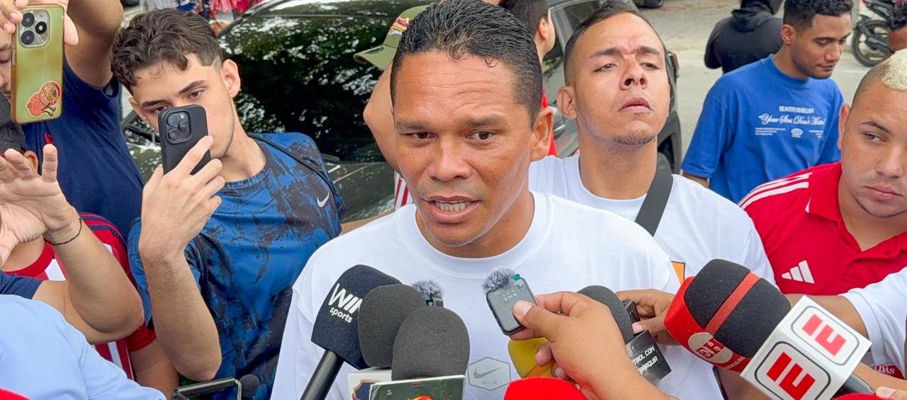 Carlos Bacca dijo que ya se encuenta en la fase final de la recuperación de su lesión.