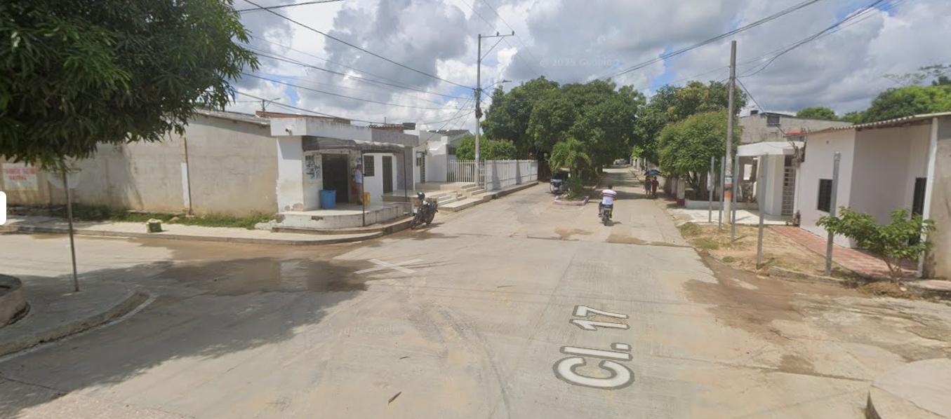 Sector donde ocurrieron los hechos. 