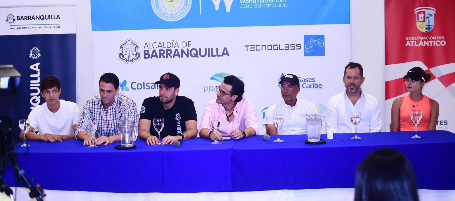 Rueda de prensa Mundial Juvenil de Tenis.