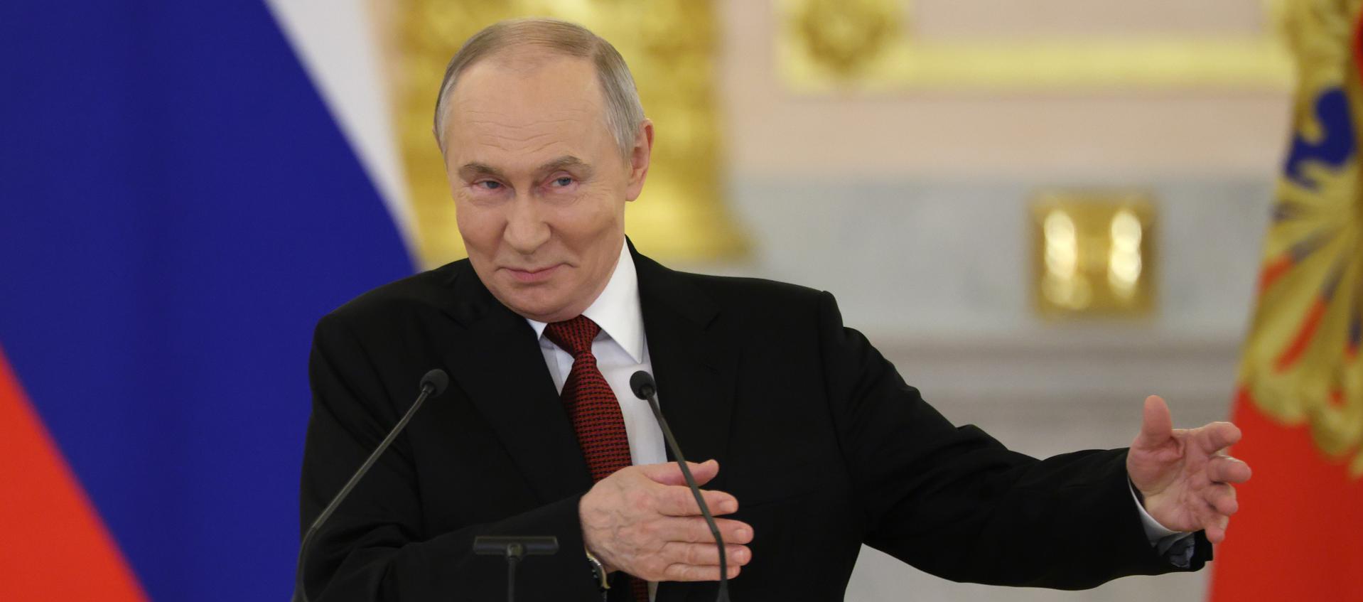 Vladímir Putin, Presidente de Rusia.