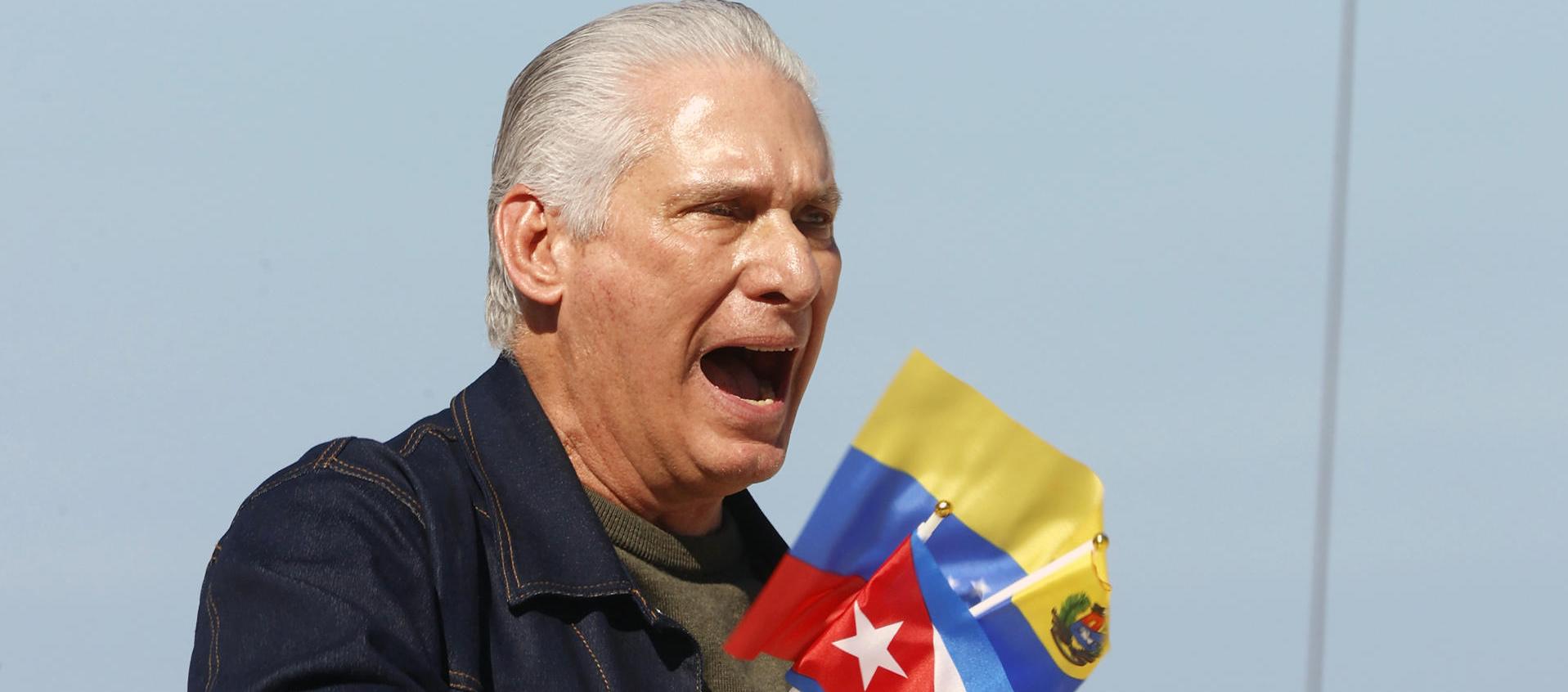Presidente de Cuba, Miguel Diaz-Canel.